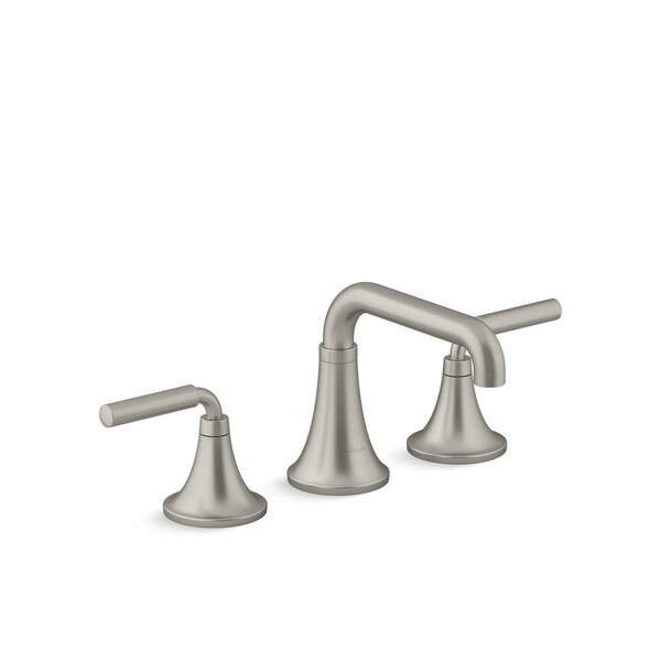 Kohler Tone Widespread Bathroom Sink Fct Vibrant Brushed Nickel, 1.2 gpm 27416-4-BN - main
